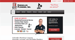 Desktop Screenshot of eidemillerplumbing.com